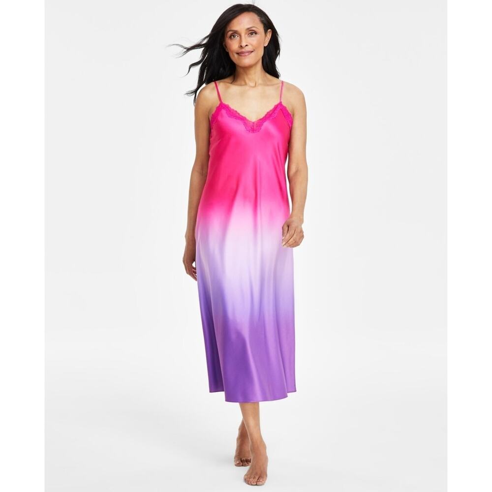 INC International Concepts Women's Lace-Trim Nightgown